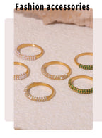 Brilliant Zircon Luxury Ring - Lunaire Jewelry