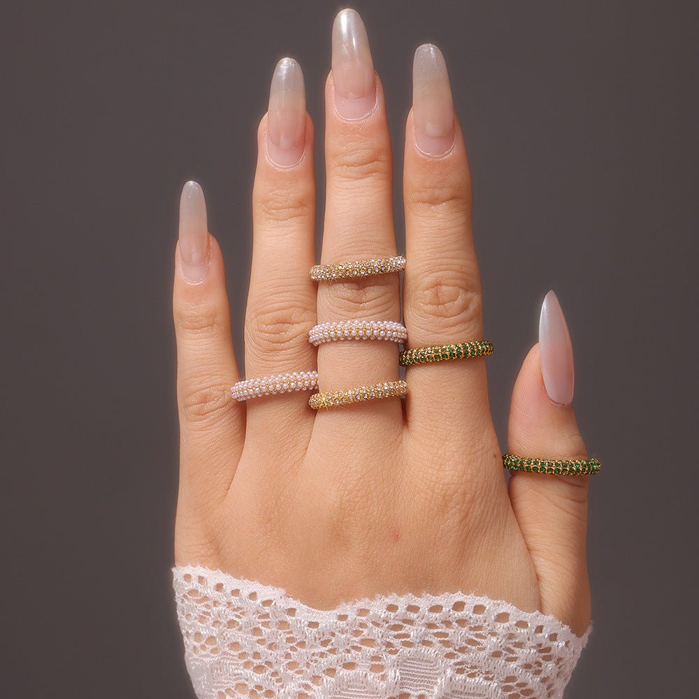 Brilliant Zircon Luxury Ring - Lunaire Jewelry