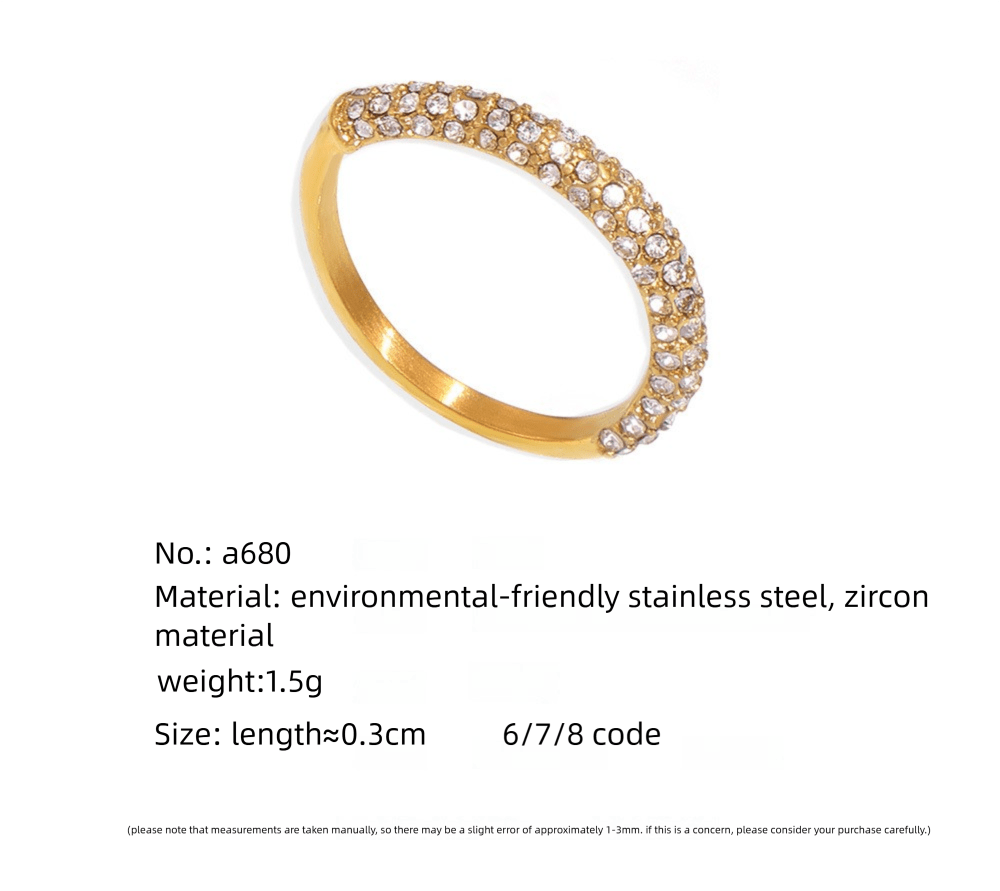 Brilliant Zircon Luxury Ring - Lunaire Jewelry