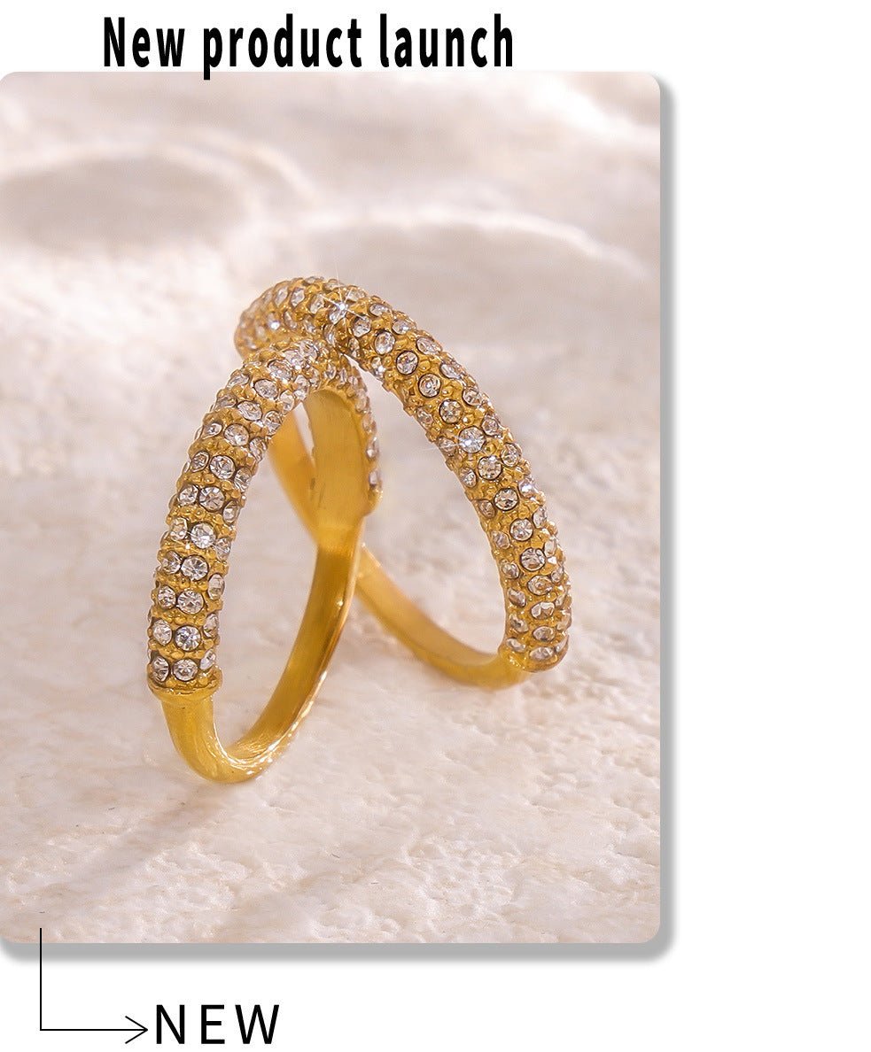 Brilliant Zircon Luxury Ring - Lunaire Jewelry