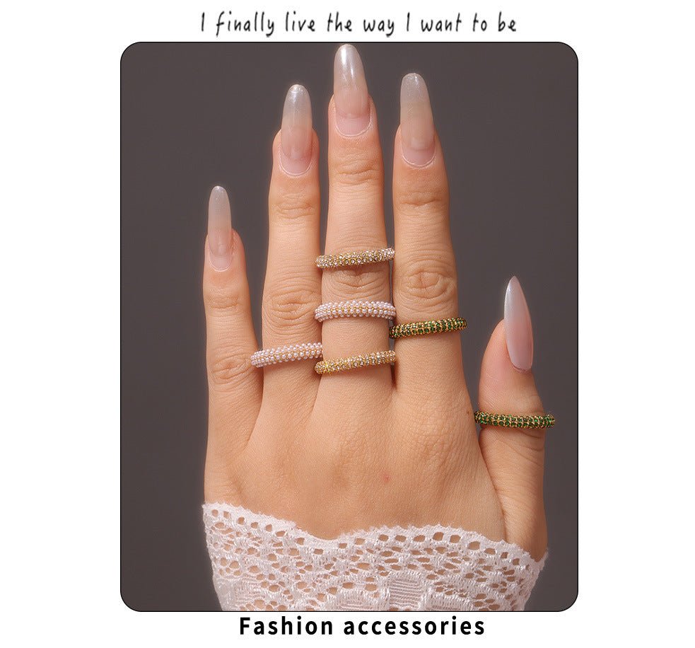 Brilliant Zircon Luxury Ring - Lunaire Jewelry