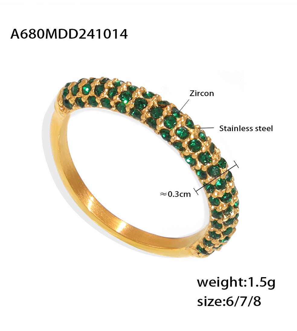 Brilliant Zircon Luxury Ring - Lunaire Jewelry