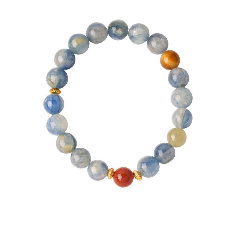 Calming Tides Azurite Bracelet Set (6mm & 8mm) - Lunaire Jewelry