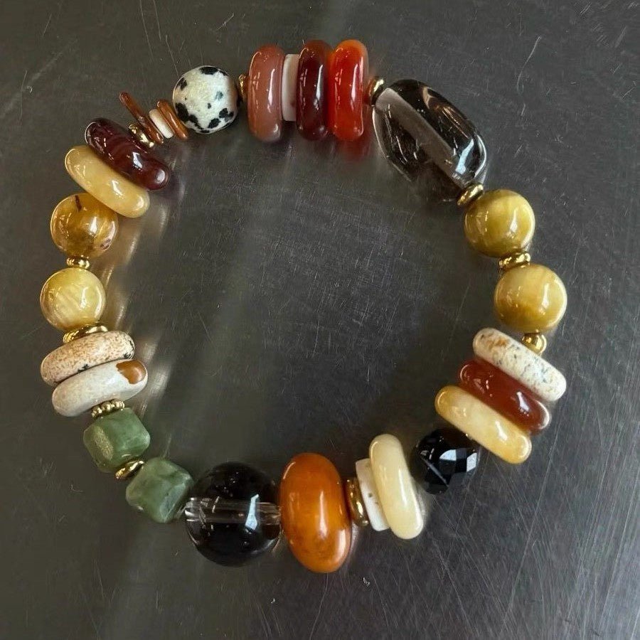 Dopamine Natural Stone Bracelet - Lunaire Jewelry