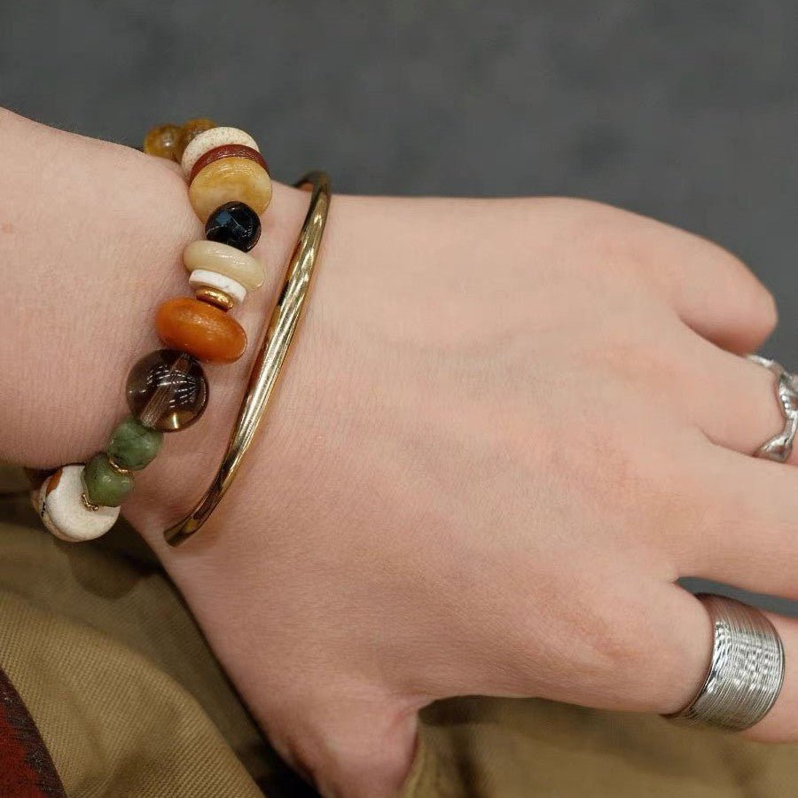 Dopamine Natural Stone Bracelet - Lunaire Jewelry