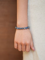 Dreamy Blue & Pink Crystal Bracelet Set - Lunaire Jewelry
