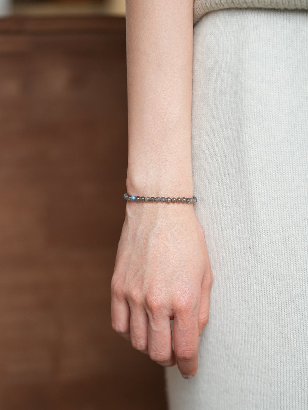 Forest & Smoke Crystal Bracelet Set - Lunaire Jewelry