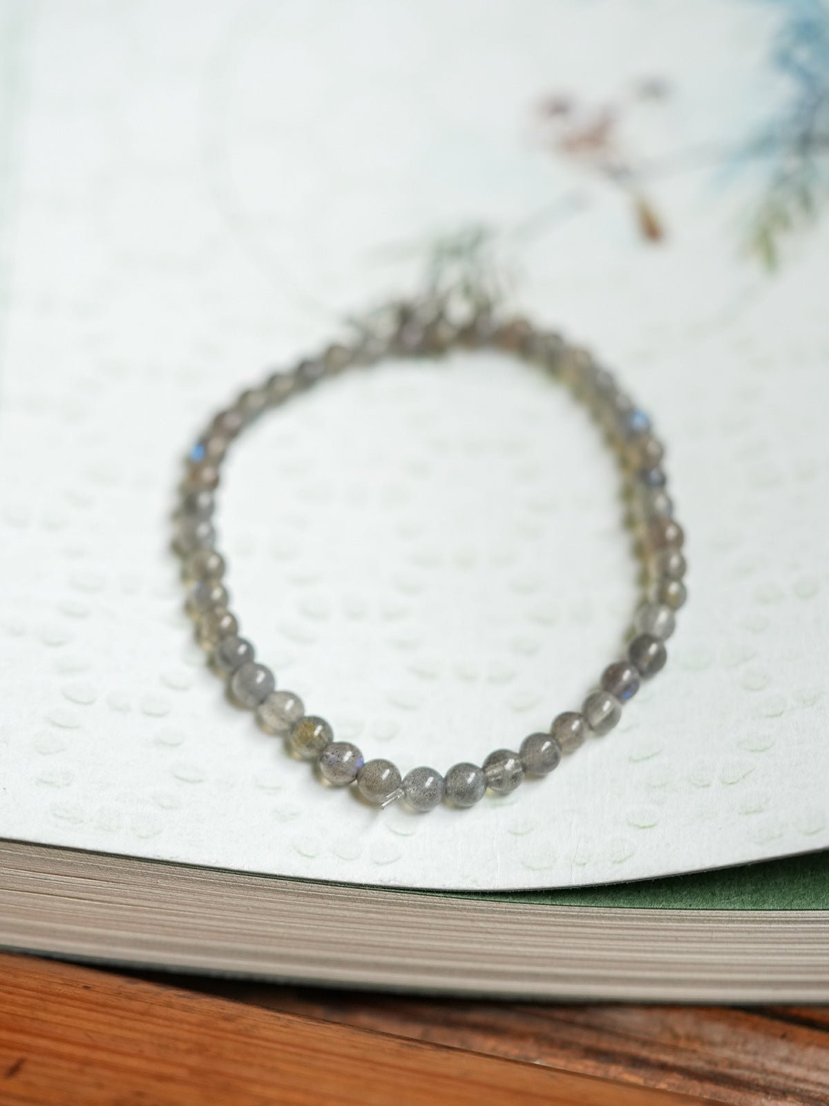 Forest & Smoke Crystal Bracelet Set - Lunaire Jewelry