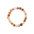 Golden Ray Topaz Beaded Bracele - Lunaire Jewelry