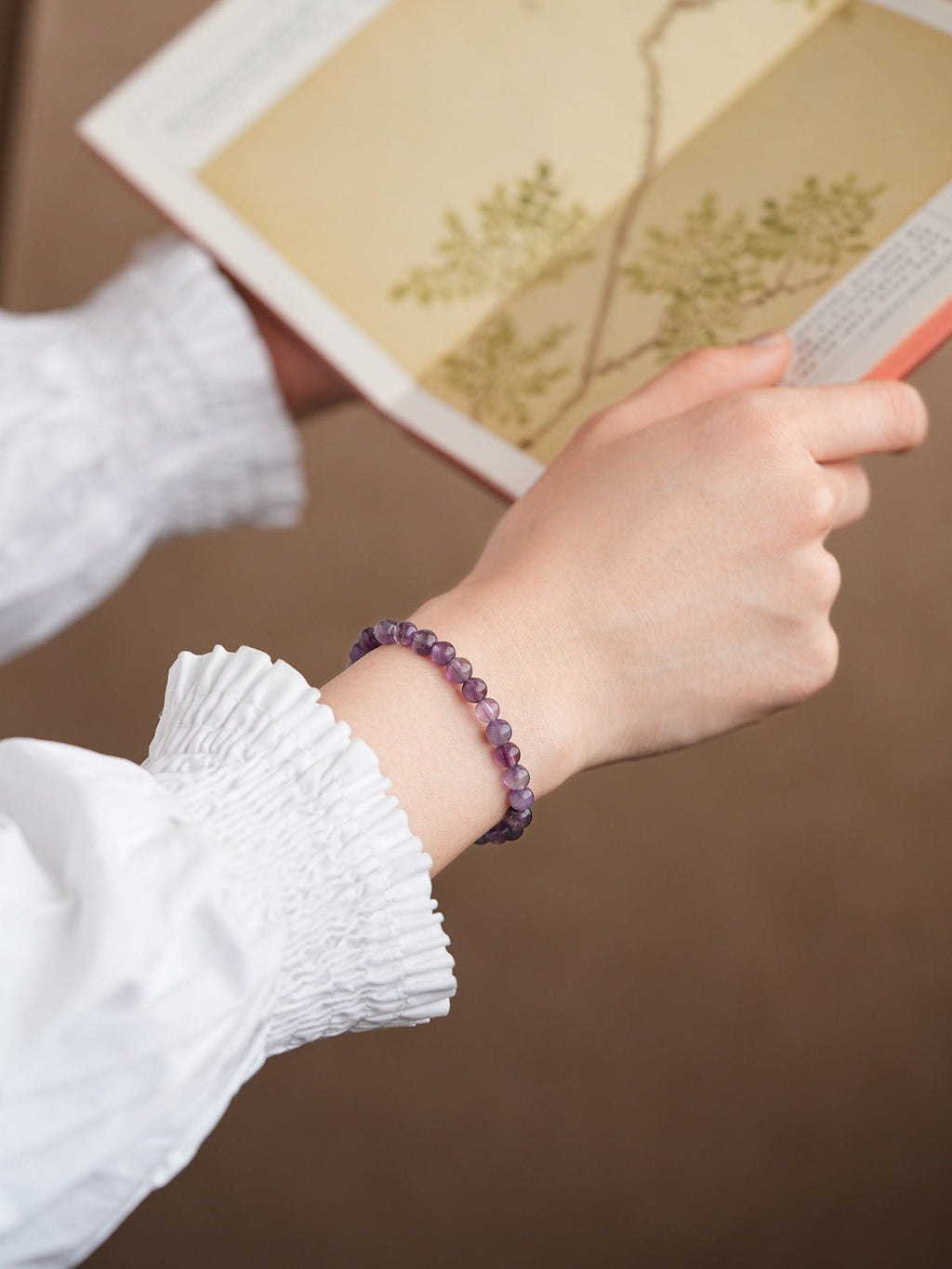 Intuition & Clarity Amethyst & Azurite Bracelet Set - Lunaire Jewelry