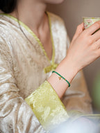 Nature’s Palette Tourmaline & Malachite Crystal Bracelet Set - Lunaire Jewelry