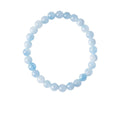 Serene Tide Aquamarine & Clear Crystal Bracelet Set - Lunaire Jewelry