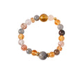 Sunlit Citrine & Clear Quartz Crystal Set - Lunaire Jewelry