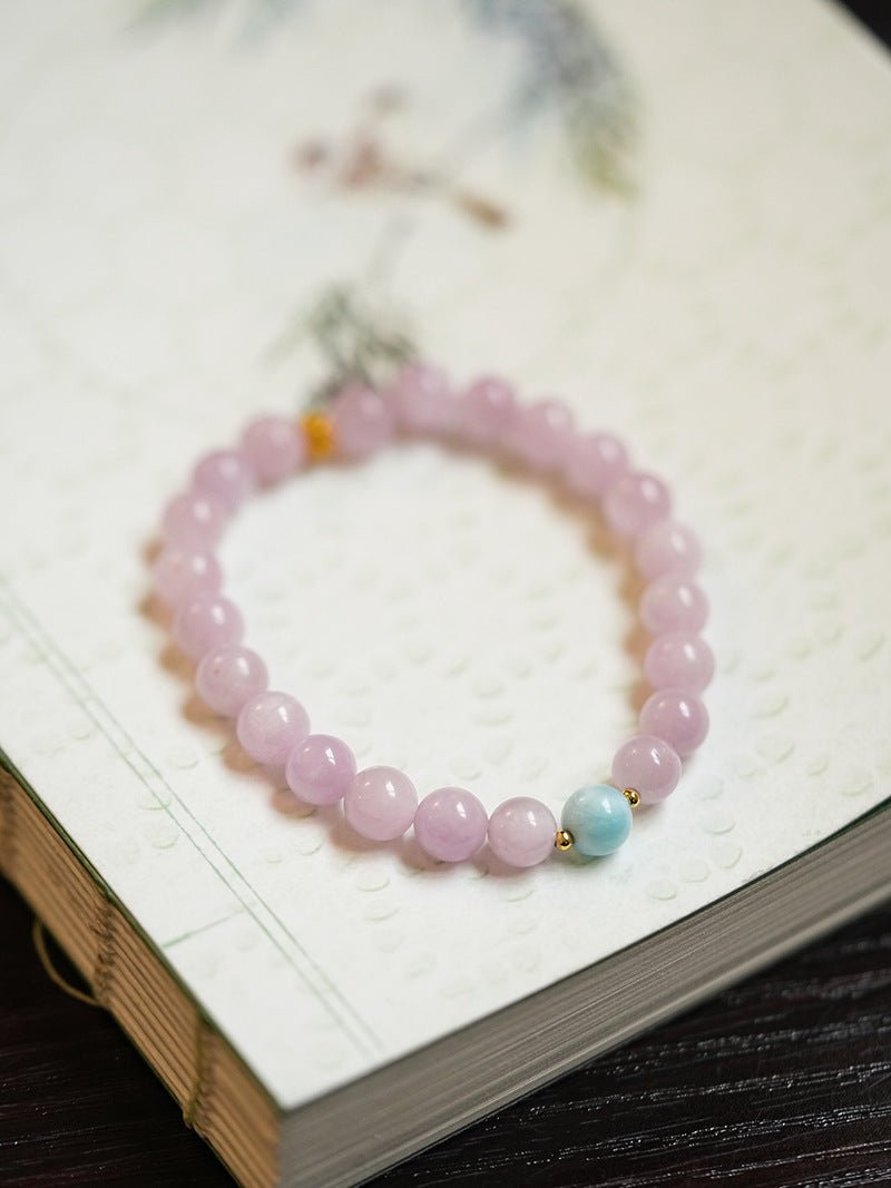 Sunset & Lavender Crystal Bracelet Set - Lunaire Jewelry