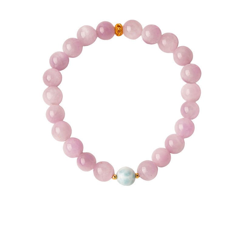 Sunset & Lavender Crystal Bracelet Set - Lunaire Jewelry